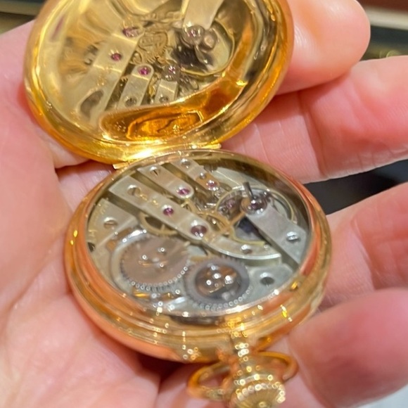 Tiffany & Co. Accessories - Tiffany & Co. Antique 18 K Yellow Gold Pocket Watch 45 gm Total Weight